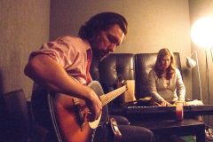 Billy Harvey and Louise Goffin of A Fine Surprise. Photo by Scott Pam.