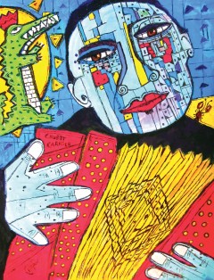 Chubby Carrier. Illustration by Roy Ruiz Clayton.