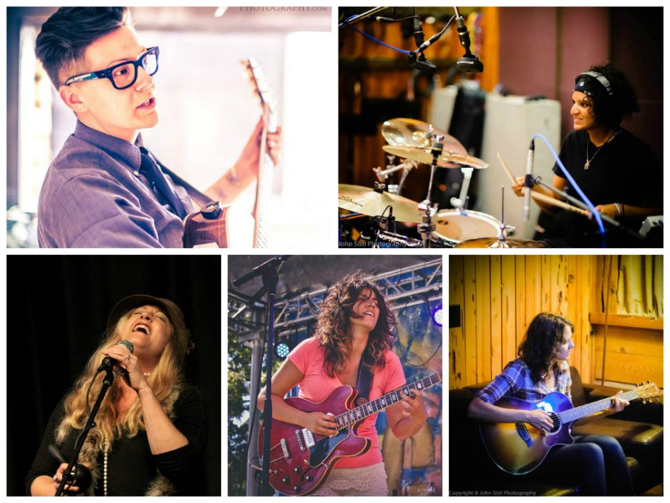 L-R: Veronica May (Vendela Photography), Lisa Viegas (John Sisti), Cathryn Beeks (Dennis Anderson), Steph Johnson (Erik J. Reed), Sherri-Anne (John Sisti)