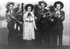 Ready for the big time: Fred, Rose, Cliff, and Cal in an early publicity shot