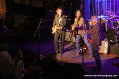 Cowan with Joey Harris & Sara Petite at the Belly Up. Photo by Dennis Andersen.