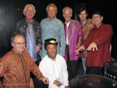 Cowan with the Strawberry Alarm Clock. Photo by Janet Anderson.