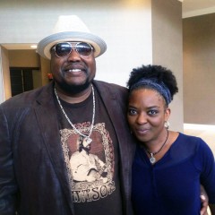 Missy with Sugaray Rayford at the 2015 Blues Music Awards in Memphis.