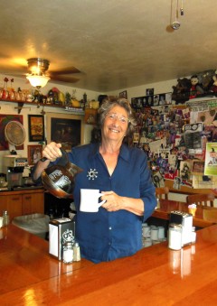 Judy Forman aka Judy the Beauty on Duty. Photo by Liz Abbott.