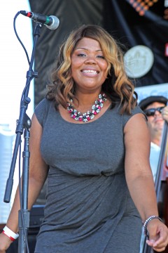 Sharifah at the San Diego Blues Festival last year. Photo by Dan Chusid.