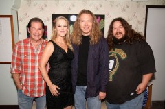 Berkley Hart Selis Twang: Intravaia, Eve Selis, Calman Hart, and Jeff Berkley. Photo by Dennis Andersen.