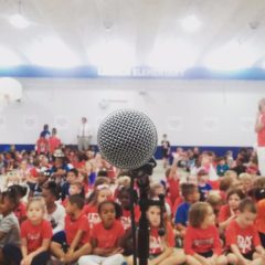 Sharing the story of jug band music with Louisville elementary school students